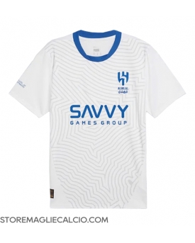 Al-Hilal Maglia Gara Trasferta Repliche 2024-25 Maniche Corte